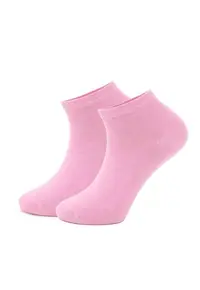 Sosete scurte uni bumbac femei - SDGW55ALB - - Roz