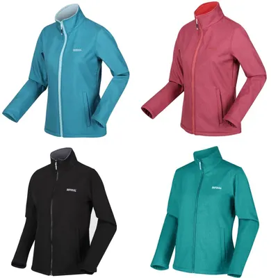 Softshelljacke Connie V Wandern/Outdoor/Trekking Damen Black Wasserdicht Ohne