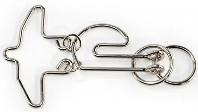 Puzzle de logica metalic Eureka - Racing Wire Puzzle # 22