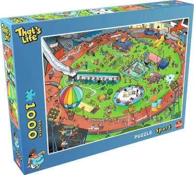 Puzzle Goliath din 1000 piese - Sport TV