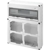 Organizator de santier Q-DIN 20 MODULE - 4 FLANSE IB ORIZONTALE 16 / 32A CBF IP44 - IP65