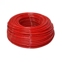 Furtun flexibil polietilena 1 4 ( 6 mm ) rosu