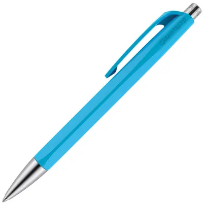 Pix automat Caran d'Ache 888 Infinite Blue – Albastru, 0.7 mm