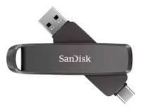 Memorie USB SanDisk SDDDE1-512G-G46 512 GB, USB Type-A / USB Type-C, Negru