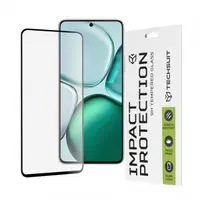 Folie de protectie Ecran Techsuit pentru Honor X9c Smart, Sticla Securizata, Full Glue, 111D, Neagra
