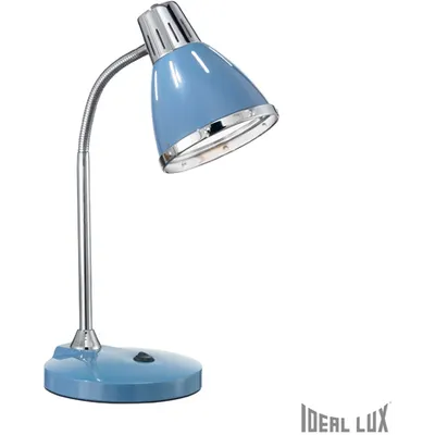 Veioza Elvis, 1 bec, dulie E27, L:170 mm, H:420 mm, Albastru