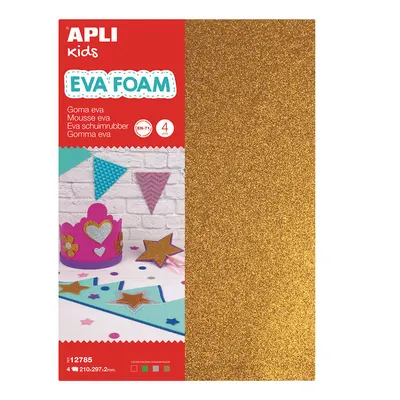 Set 4 coli - Spuma Eva cu Sclipici - Model 2