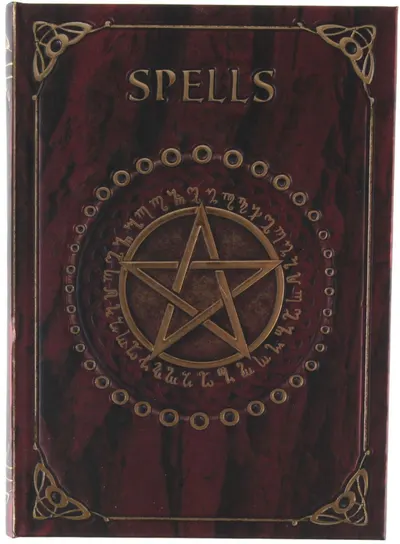 Agendă Nemesis Now Adult: Spell Book - Embossed Spell Book (Red), format A5