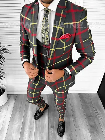 Sacou barbati slim fit 7917 O2-4.2