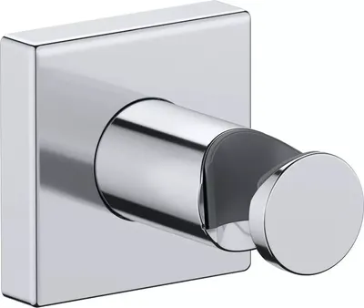 Suport para dus Duravit UV0620026010, aparent, universal, Crom lucios
