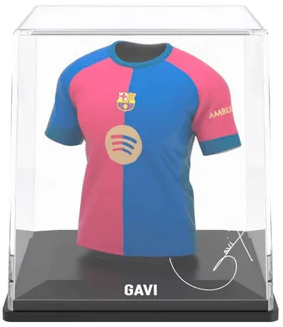 Mini replică FanCollex Football: Barcelona Home - Gavi (24/25)