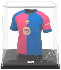 Mini replică FanCollex Football: Barcelona Home - Gavi (24/25)