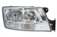 Far dreapta (2 H7 2 LED PY21W, manual, cu lumina de zi, culoare insert: crom platinat, culoare indicator: transparent) potrivit MAN TGX I 09.16-09.21