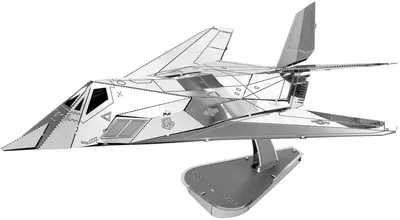 Model metalic de asamblat Metal Earth - F-117 Nighthawk