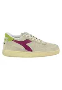 Pantofi sport din piele nabuc Basket Shearling -