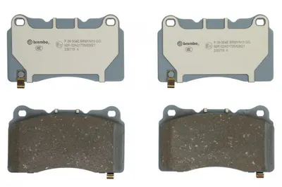 Set placute frana Fata (cu un tampon de amortizare pentru vehicule electrice; fara optionale), potrivit TESLA MODEL 3, MODEL S, MODEL X Electric 09.12