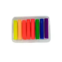 Plastilina Neon set 8 culori, Herlitz
