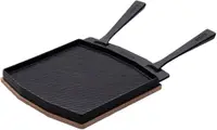 Farfurie cu două fețe din fontă cu suport Ooni - UU-P0A000, 37 x 33 x 7 cm