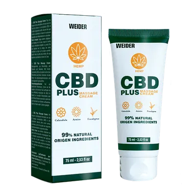 Cremă masaj WEIDER CBD, canabidiol, 50 ml