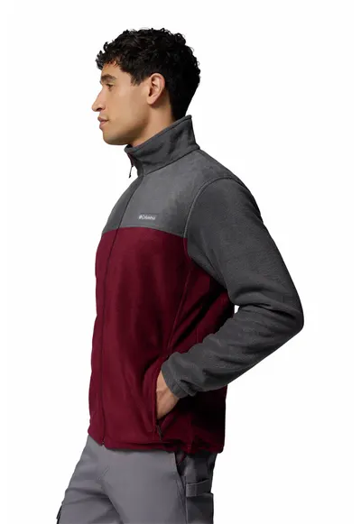 Bluza de trening - pentru trekking Steens Mountai 2.0 - Visiniu/Gri inchis