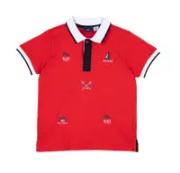 Tricou copii Chicco Polo, rosu, 33630-64MC