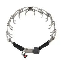 Zgarda otel inoxidabil micro pentru dresaj cu eliberare rapida Sprenger – 41 cm