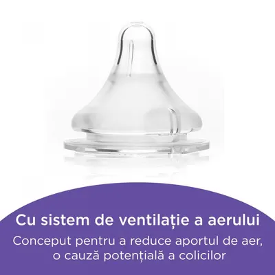 Tetina cu flux rapid NaturalWave F Lansinoh 2 bucati
