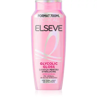 L’Oréal Paris Elseve Glycolic Gloss șampon pentru stralucire 700 ml