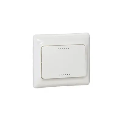 Illuminated push-button Kaptika - 6 A 250 V~ - alb