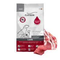 PLATINUM Adult, XS-XL, Miel, hrană uscată câini, semimoist, 1.5kg