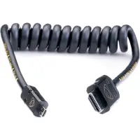 ATOMOS Cablu Spiralat Micro HDMI la Full HDMI 4K60p 30cm - Default Title