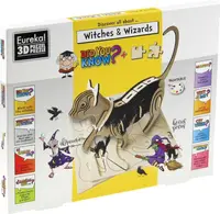 Puzzle 3D Eureka - Întâlnește vrăjitorii și magicienii (engleză)