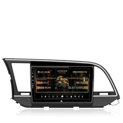 Navigatie Hyundai Elantra (2015-2018), Android, A-Octacore 4GB RAM + 64GB ROM, 9 Inch - AD-BGA9004+AD-BGRKIT180