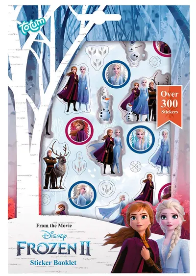 Carte cu autocolante Totum - Frozen, 150 bucăți