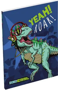 Caiet Lizzy Card Dino Roar - A7