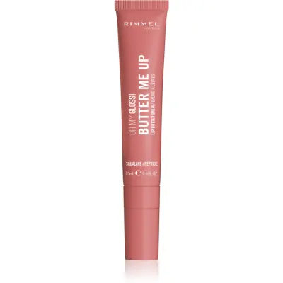 Rimmel Oh My Gloss! Butter Me Up Balsam de buze hidratant culoare 007 Cappuccino 15 ml