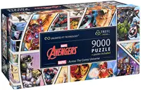Puzzle panoramic Trefl din 9000 de piese - Comics Universul Marvel