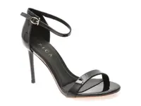 Sandale elegante EPICA negre, 551, din piele ecologica lacuite