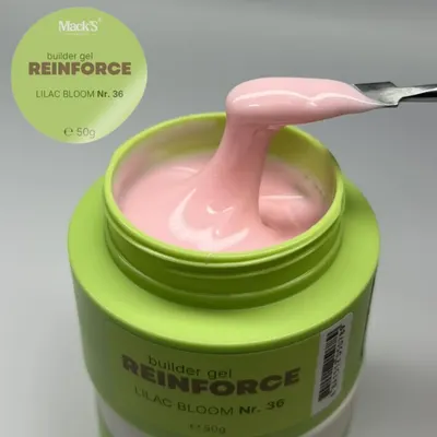 Reinforce Builder Gel Lilac Bloom 36/50g Macks - REBGAR-50
