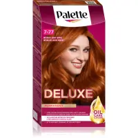 Schwarzkopf Palette Deluxe Culoare permanenta pentru par culoare 7-77 Intensive Shiny Copper 1 buc