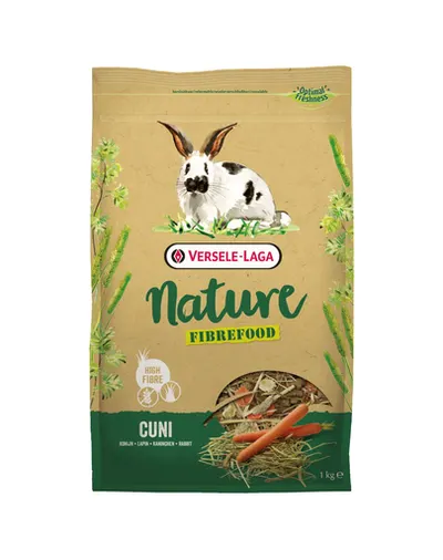 VERSELE-LAGA Cuni Nature Fibrefood - light & sensitive pentru iepuri și iepuri pitici 1 kg
