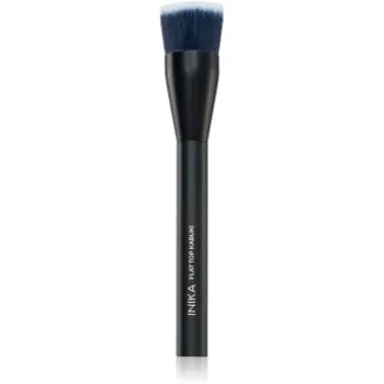 INIKA Organic Flat Top Kabuki Brush perie kabuki pentru machiaj