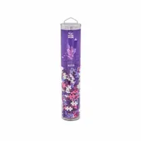 Set constructie Plus-Plus, tub 240 piese, Glitter Mix, culori cu sclipici