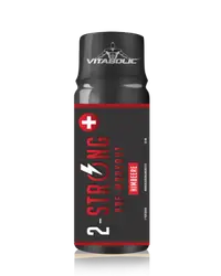 Pre-Workout 2-Strong Shot Zmeura, 60ml, Vitabolic