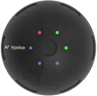 Minge vibrantă Hyperice - Hypersphere Go, 7.6 cm, negru