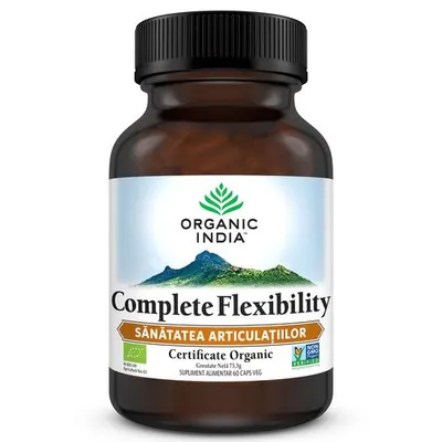 Complete Flexibility Sănătatea Articulațiilor 60 cps ECO| Organic India