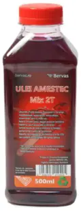 Ulei amestec MIX 2T pentru drujba si MTC (motocositori) rosu 500ml