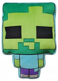 Figurină de pluș Halantex Games: Minecraft - Zombie, 45 cm