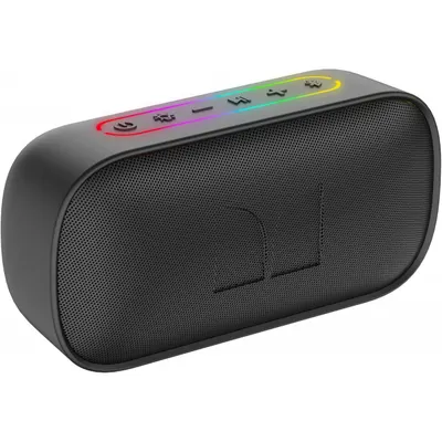 Boxa Portabila Bluetooth Monster S150, 14W, TWS, RGB, Waterproof, Neagra