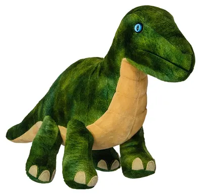 Jucărie de pluș Wild Planet - Dinozaur Brontozaur, 40 cm